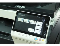 柯尼卡美能达复印机bizhubC658大屏触控 顺畅的操作体验