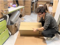 这个正在打包的柯尼卡美能达C226的定影器是你的吗？准备发走啦！